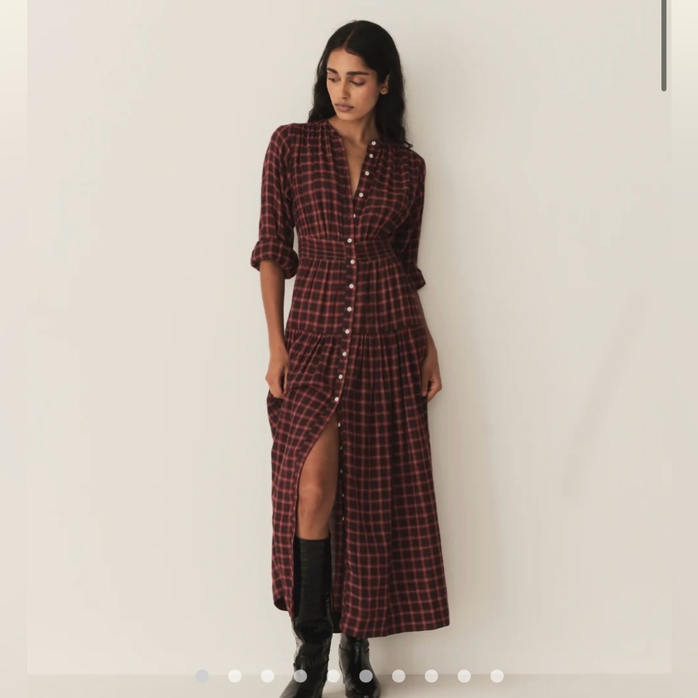 Doen Annika Plaid Dress